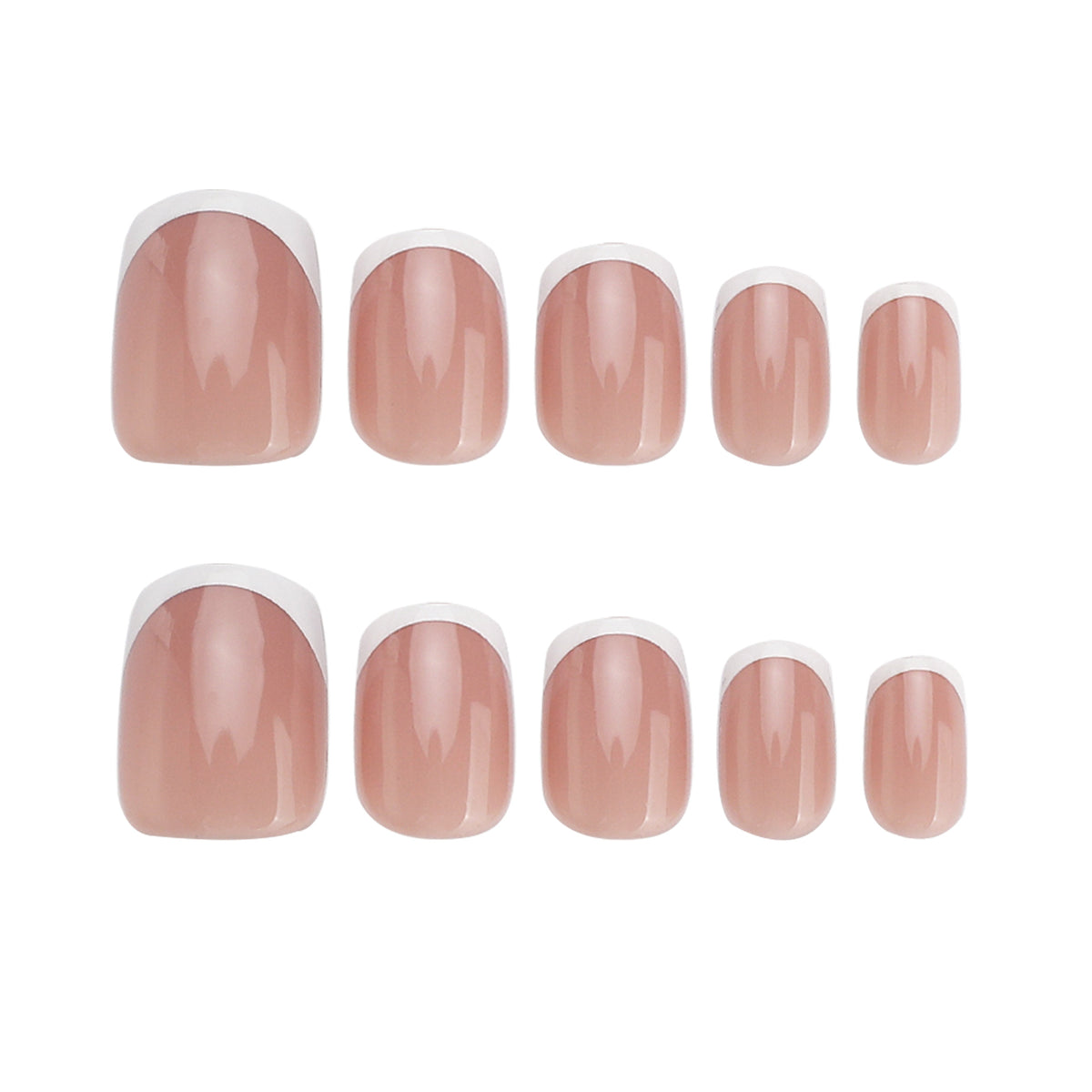 Kunstvolle French-Maniküre Nagelkunst Brehn