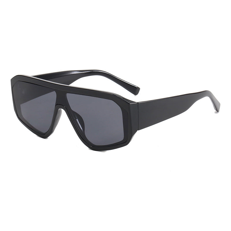 Damen Modische Oversized-Sonnenbrille im futuristischen Design Brehn