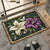 Blumeninspiriertes dekoratives Teppichmatte