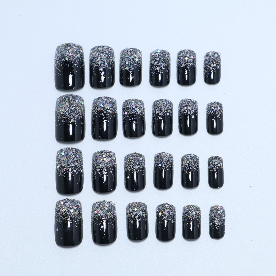 Glitzernde Nagelkunst Aufkleber Brehn