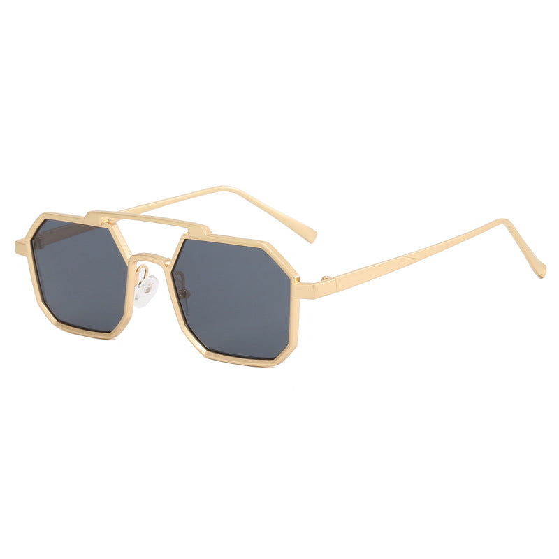 Damen stilvolle Sonnenbrille im eleganten Achtkant-Design Brehn