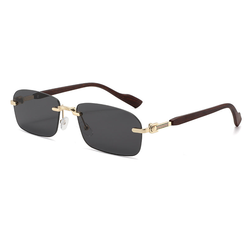 Herren Sleek Geometrischer Rahmen Sonnenbrillen Brehn