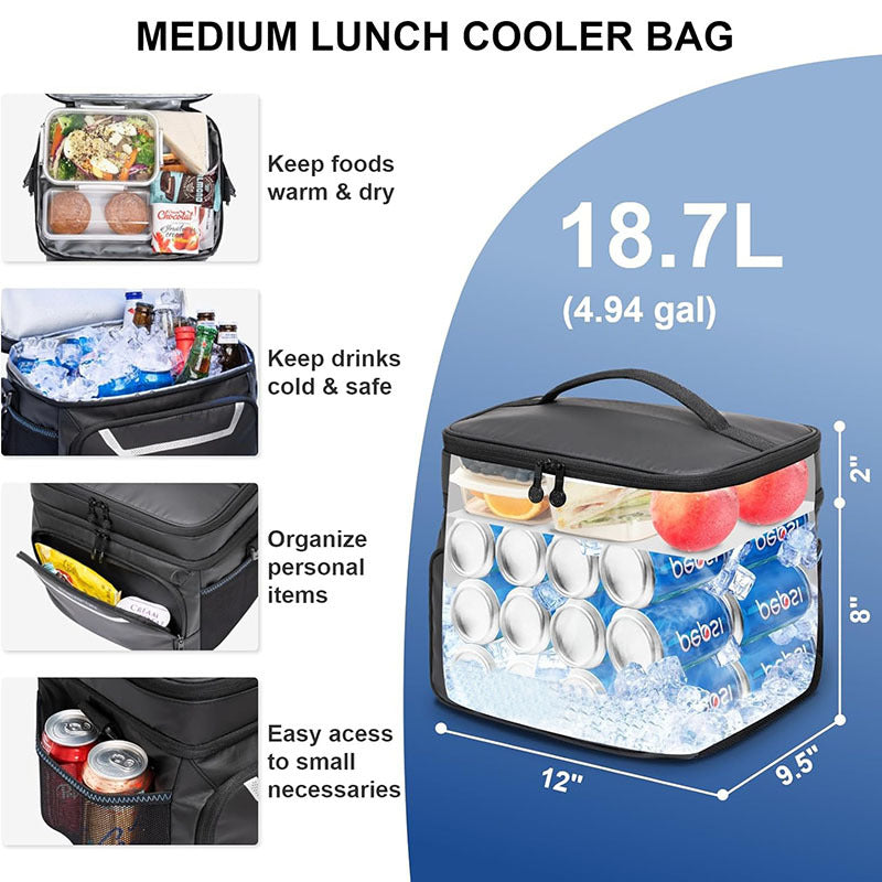 Damen Multifunktionale Kühltasche mit mehreren Fächern Brehn