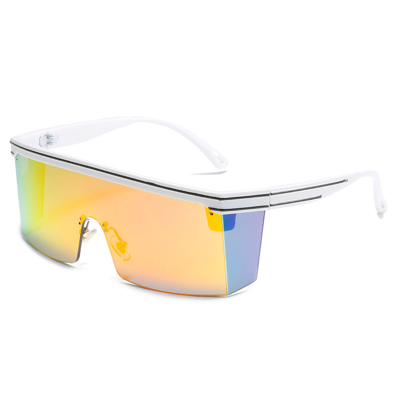 Damen Sportliche Sonnenbrille mit futuristischem Design und störungsfreiem Sichtfeld Brehn