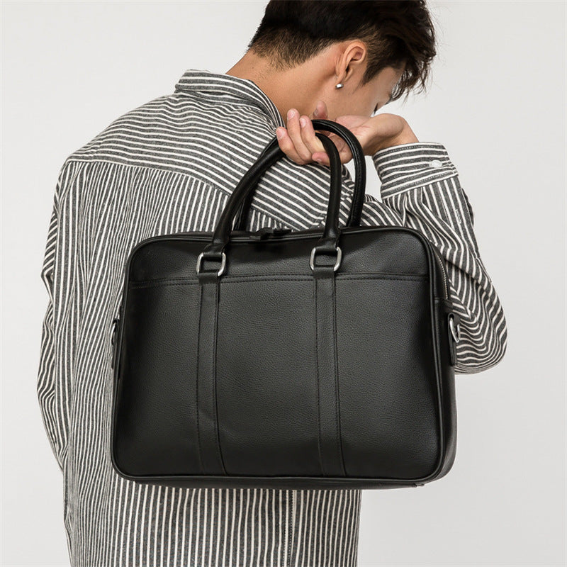 Elegante Laptop-Aktentasche Im Minimalistischen Design Brehn
