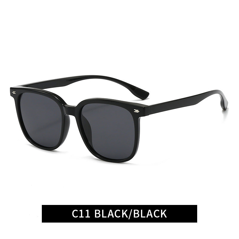 Damen modische Sonnenbrille im modernen rechteckigen Design Brehn