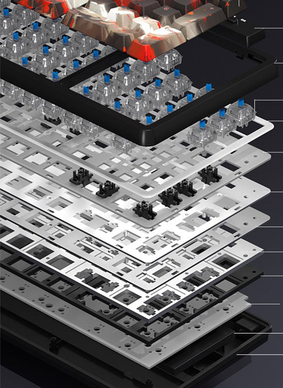 RGB Mechanische Gaming-Tastatur Brehn