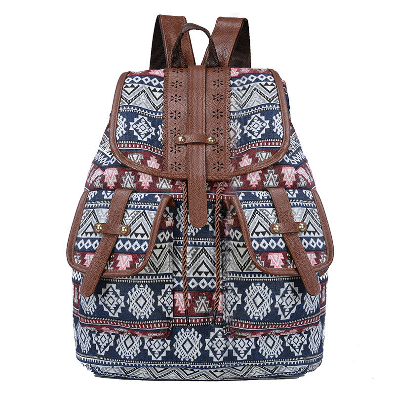Bohemian Ethnischer Druck Rucksack Brehn
