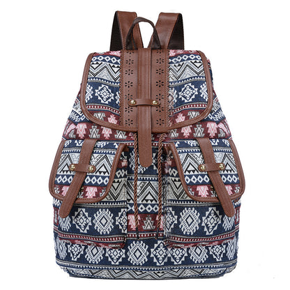 Bohemian Ethnischer Druck Rucksack Brehn