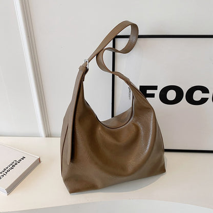 Weiche Leder Hobo-Handtasche Brehn