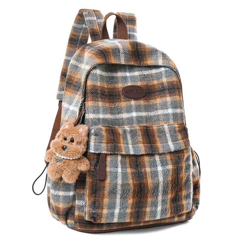 Gemütlicher Muster-Schulrucksack Brehn