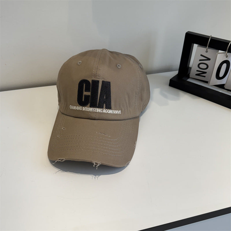 Herren Distressed Motivational Baseball Cap Brehn