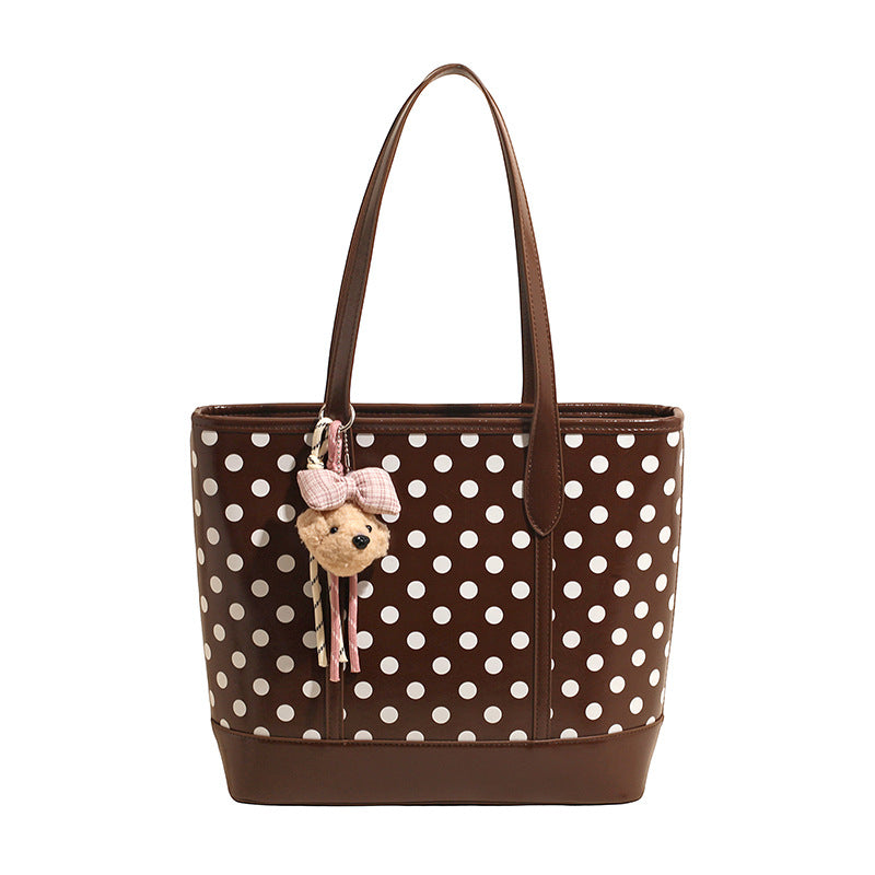 Polka Dot Print Leichte Tragetasche Brehn