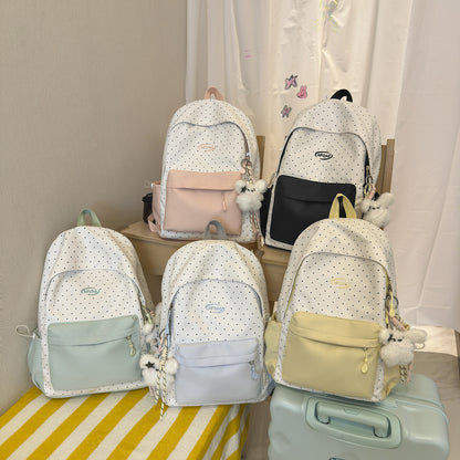 Stylischer gepunkteter Rucksack Brehn