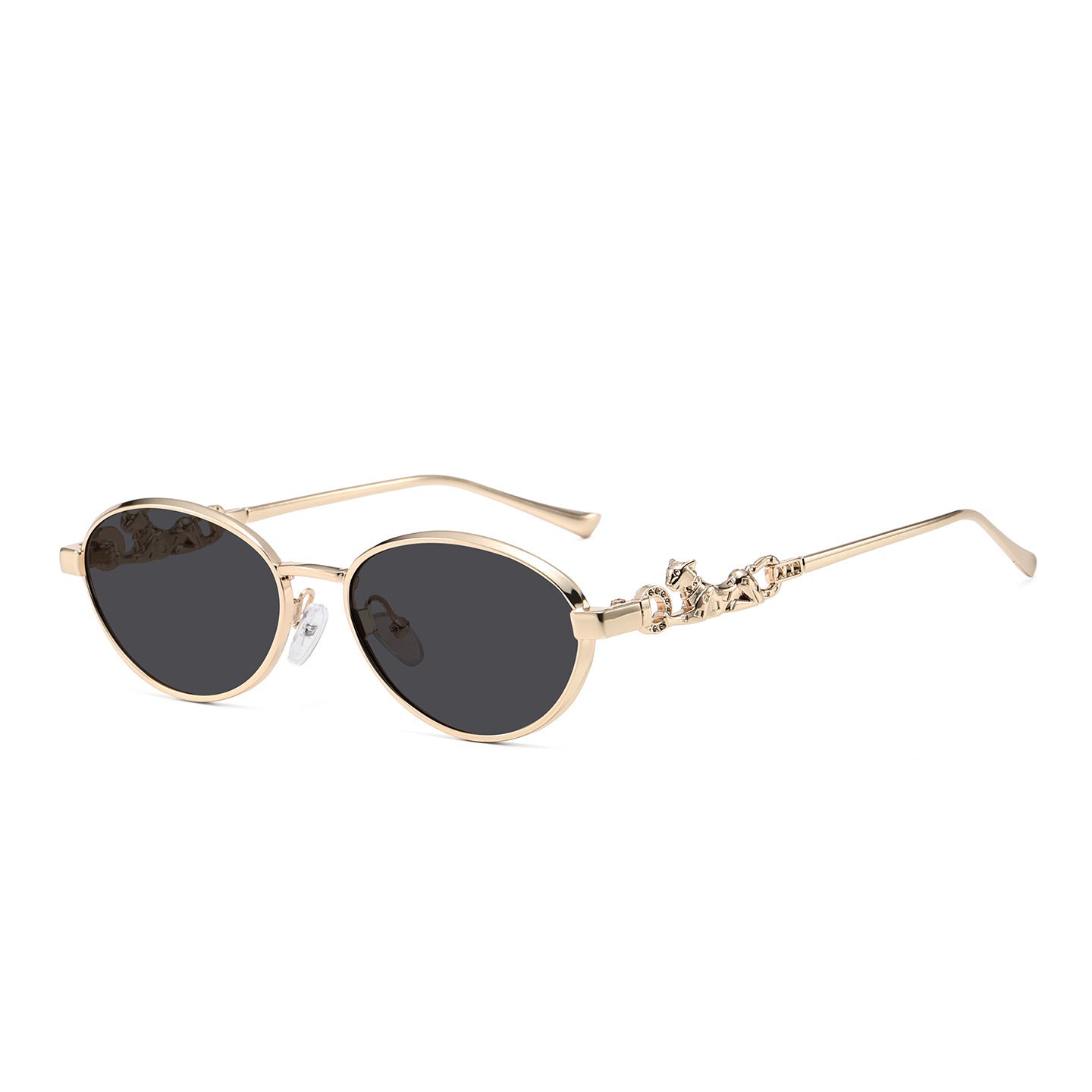 Dekorative ovale Rahmen-Sonnenbrille Brehn