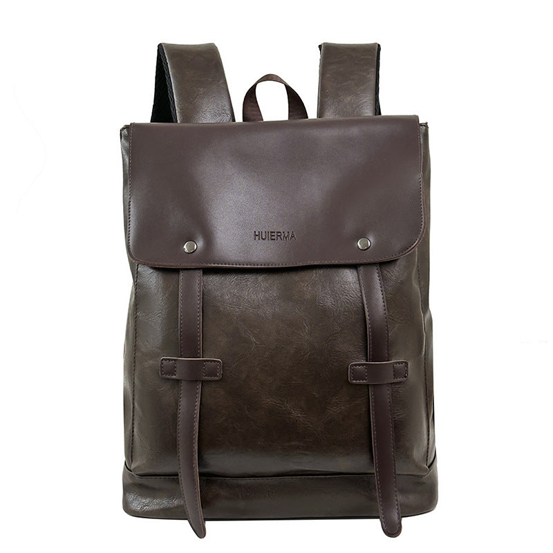 Stylischer Kunstleder Rucksack Brehn