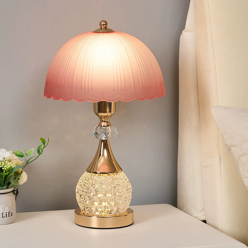 Dekorative Kristall Tischlampe