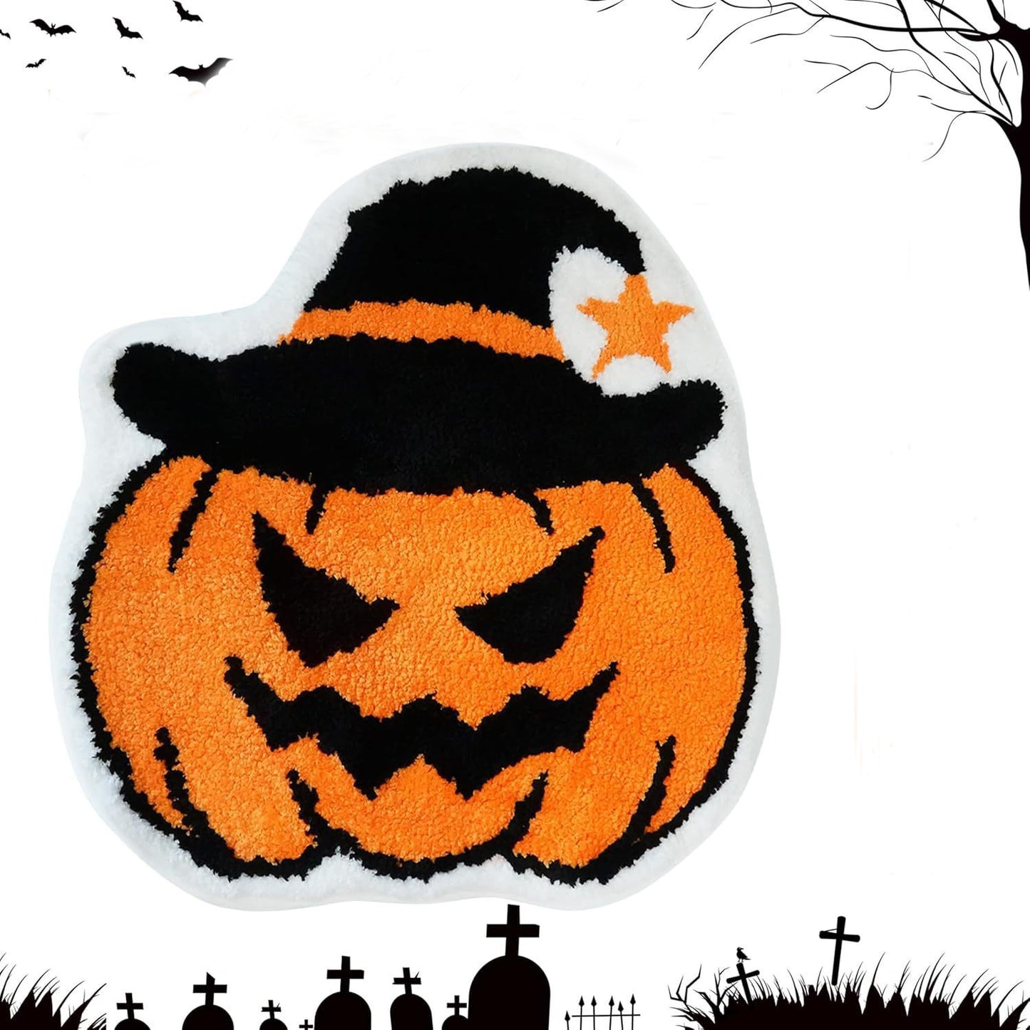 Halloween-Themen Gespenster-Badematte Brehn