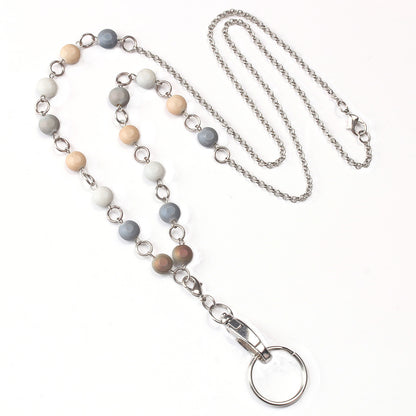 Perlen Schlüsselanhänger Lanyard Halter Brehn