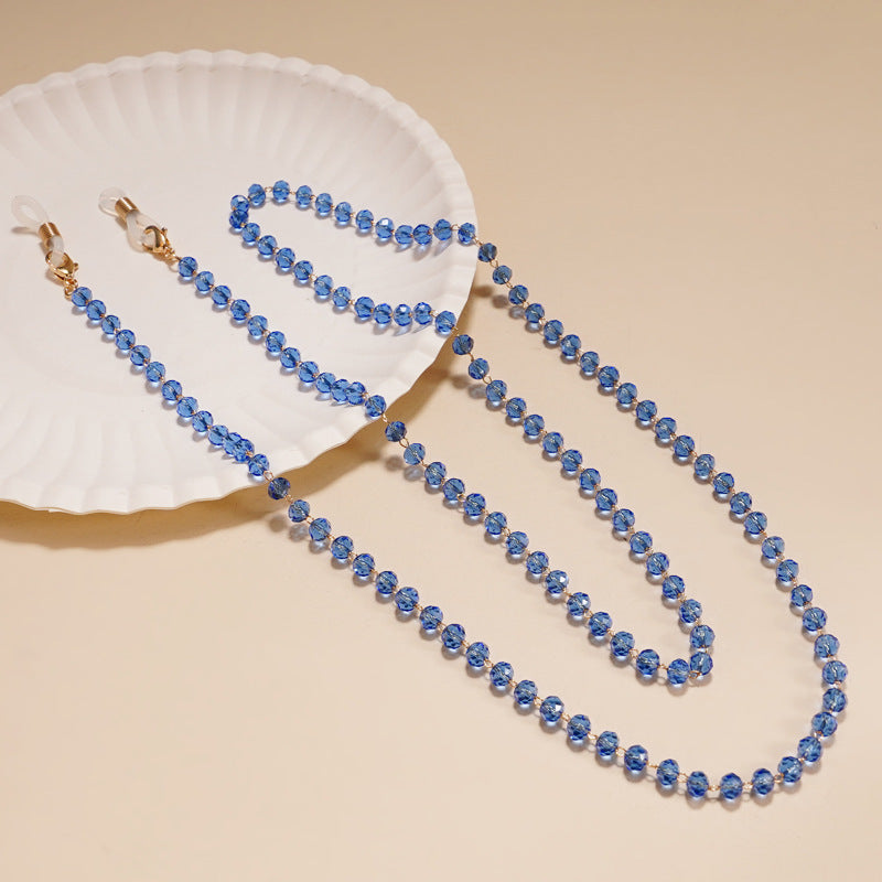 Elegante Perlen Brillen Kette Brehn