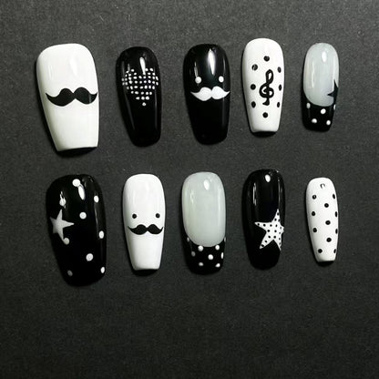 Verspieltes Charakter-Nagelkunst-Design-Kit Brehn