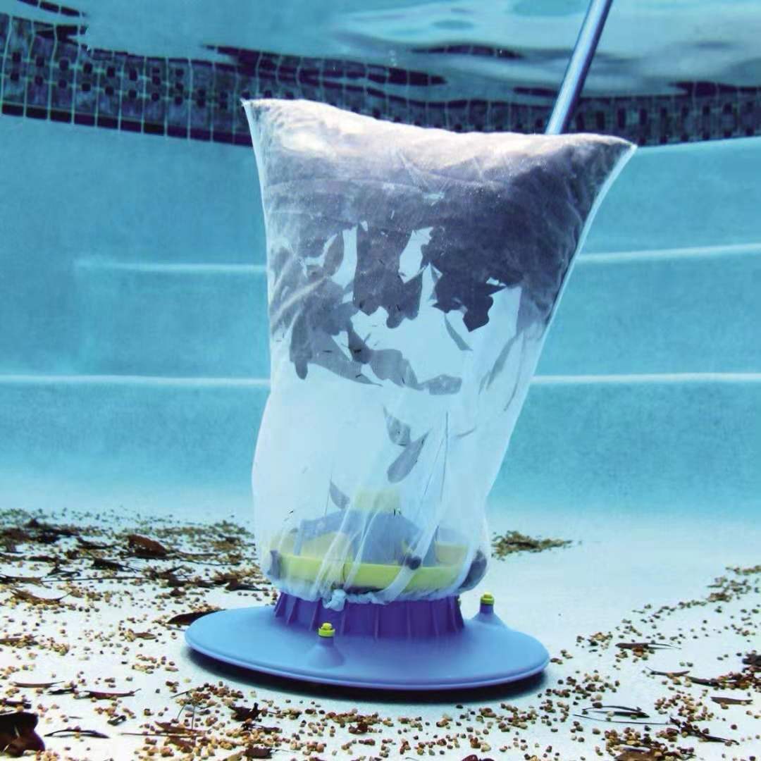 Automatischer Saugpool-Blattstaubsaugerbeutel mit wiederverwendbarem feinem Mesh und universellem Schlauchanschluss Brehn