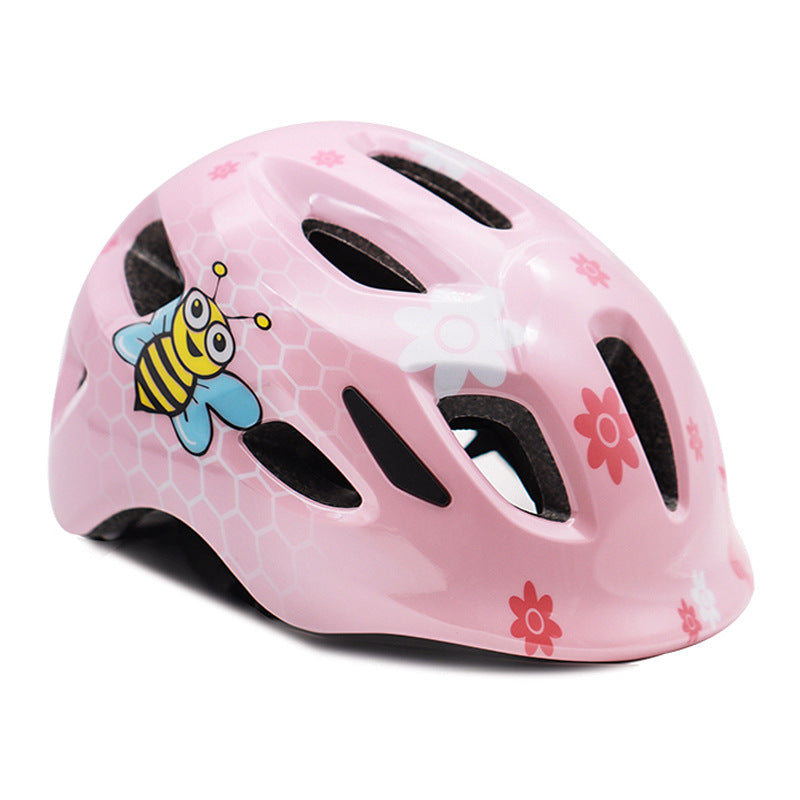 Kinder Fahrradhelm mit Buntem Bienenmotiv Brehn