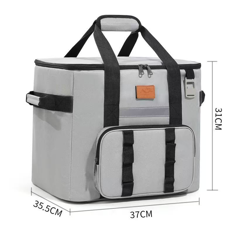 Damen Isolierte Picknickkühltasche mit Seitentasche Brehn