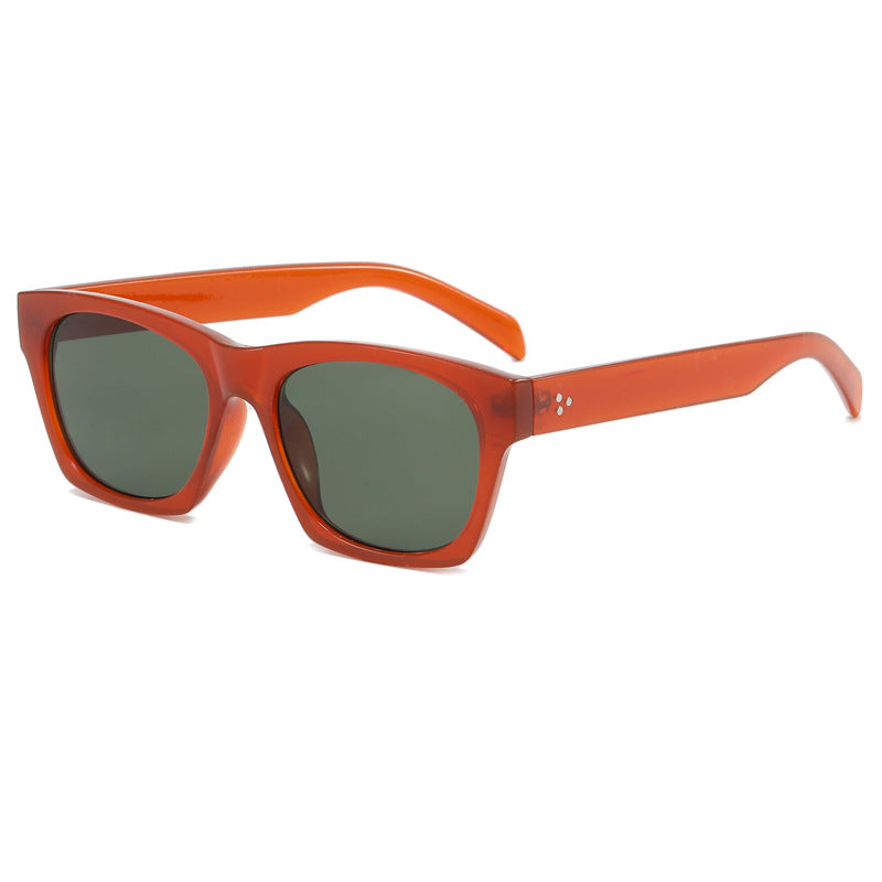 Damen stylische quadratische Sonnenbrille mit bequemem Sitz Brehn