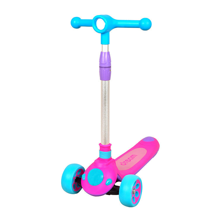 Smooth-Riding Lean-To-Steer Kick Scooter Brehn