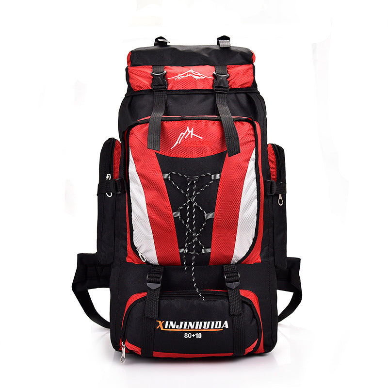 Unisex nan großer Trekkingrucksack mit Volumen-Erweiterung und ergonomischem Tragesystem Brehn