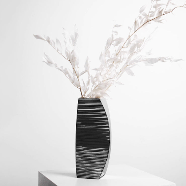 Moderne Texturierte Dekorative Vase