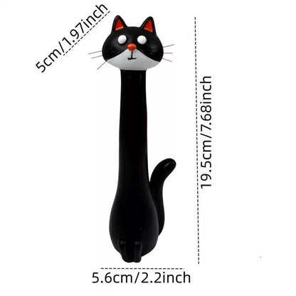 Dekorative Katzenfigur im eleganten Stil Brehn