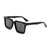 Damen modische Sonnenbrille im markanten Quadratstil Brehn