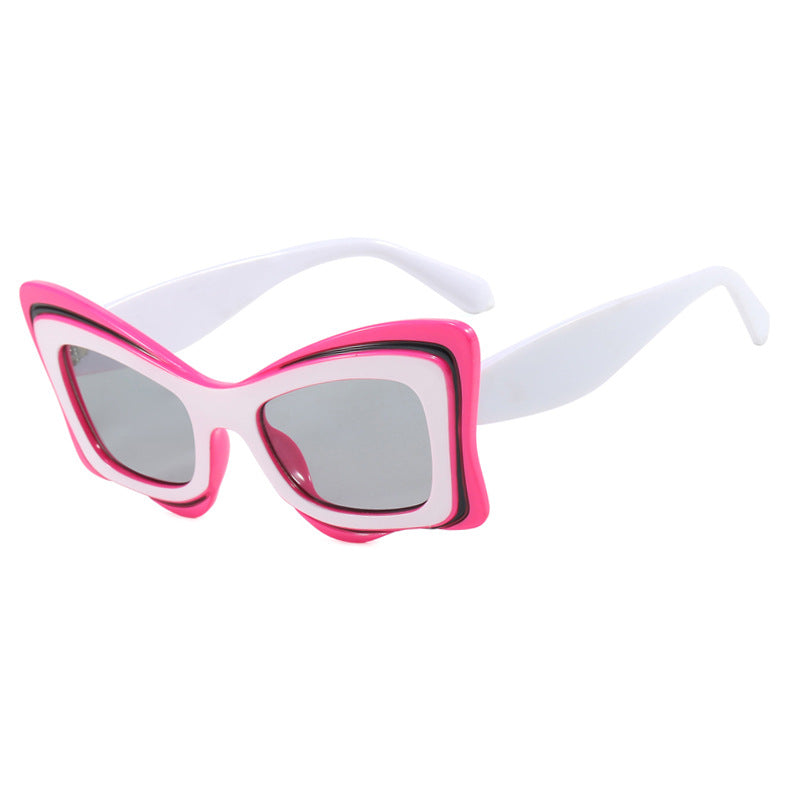 Damen oversized Sonnenbrille im extravaganten Design Brehn