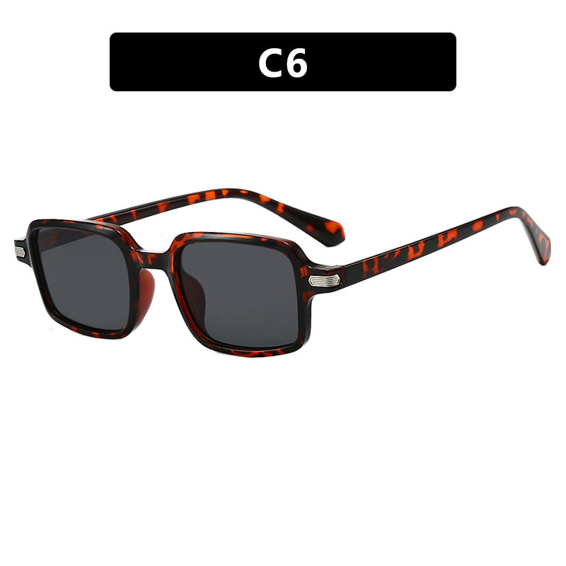 Damen quadratische Sonnenbrille mit schützendem UV-Filter und robustem Rahmen Brehn