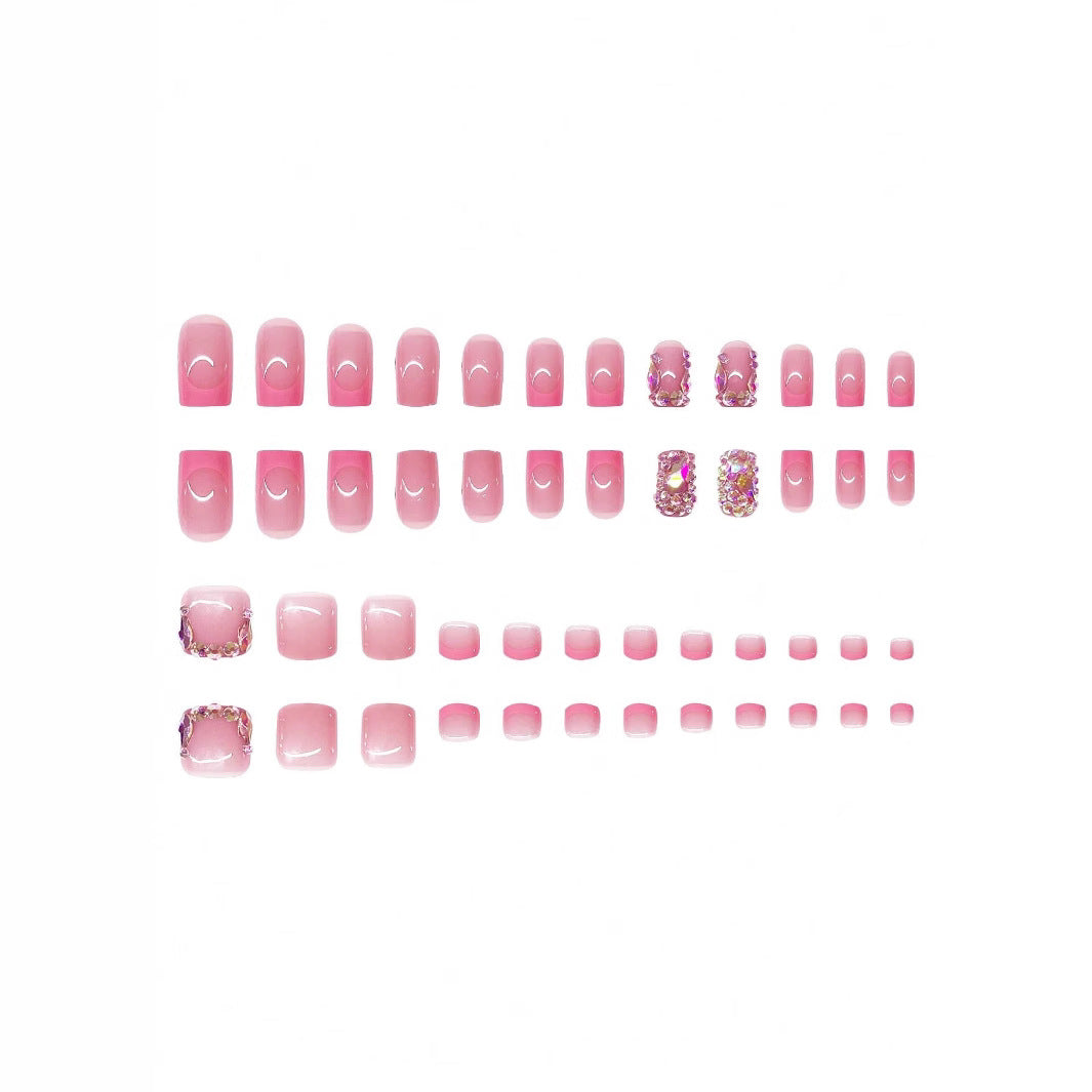 Dekorative Nagelkunst-Verzierungen Brehn