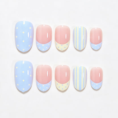 Künstlerische Stiletto-Nagelkunst-Tipps-Design Brehn