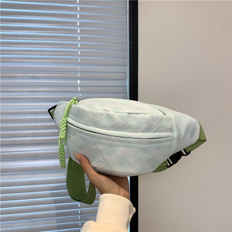 Stylische gemusterte Gürteltasche