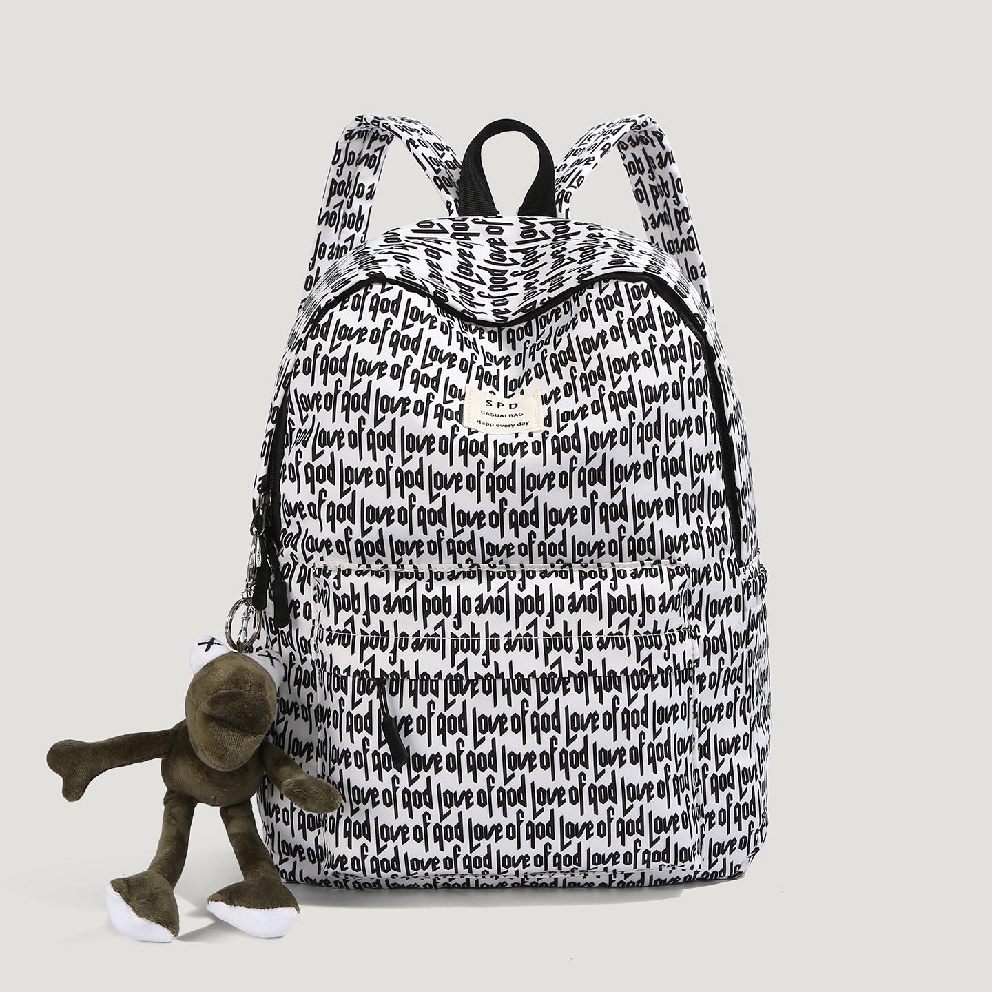 Funky Grafikdruck Rucksack