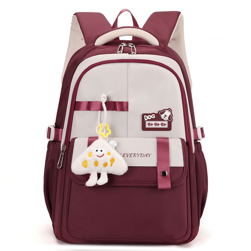 Kinderfreundlicher Rucksack mit Hochwertigem Material und Lustigen Anhängern Brehn