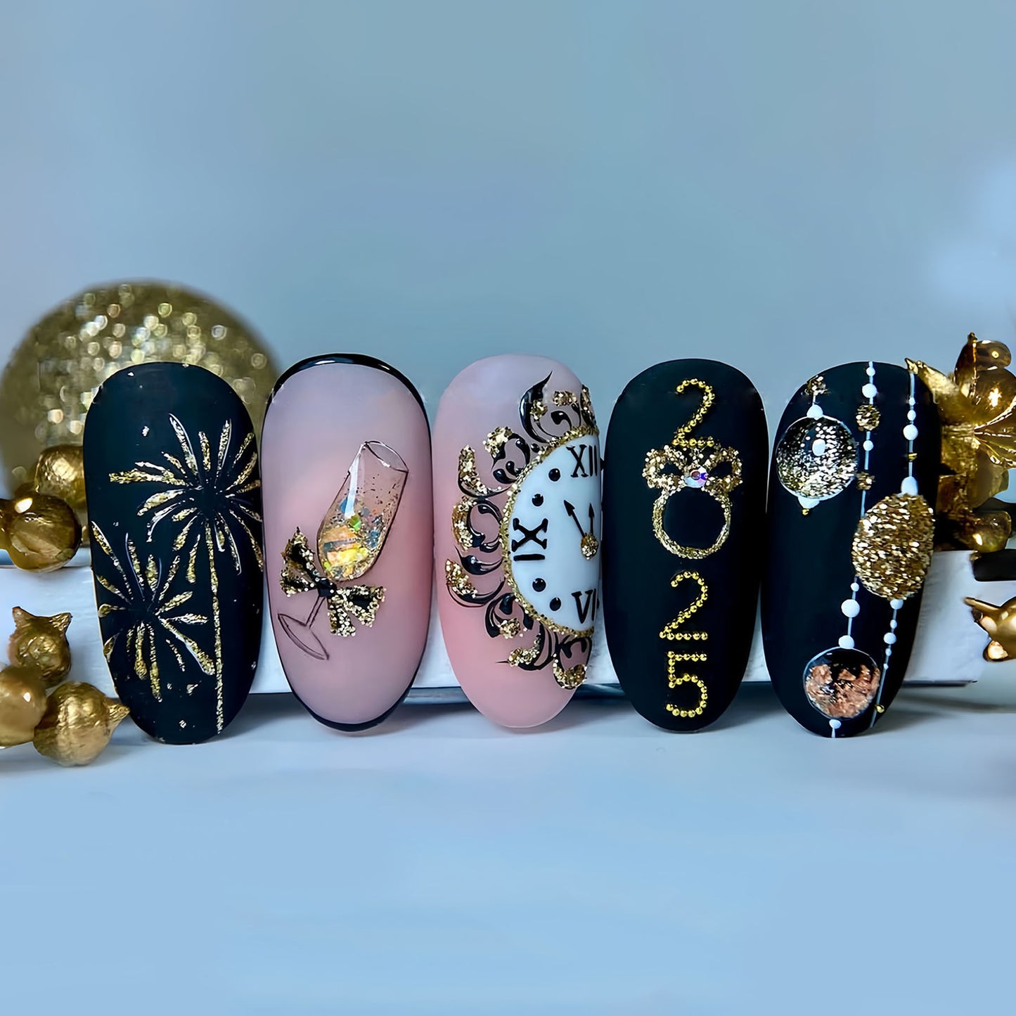 Thematic Artisan Press-On Nail Set Brehn