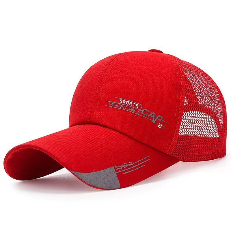 Damen Sportliche Netz-Baseballcap Brehn