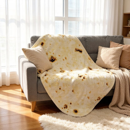 Pizza-Themen Rund Fleece-Decke