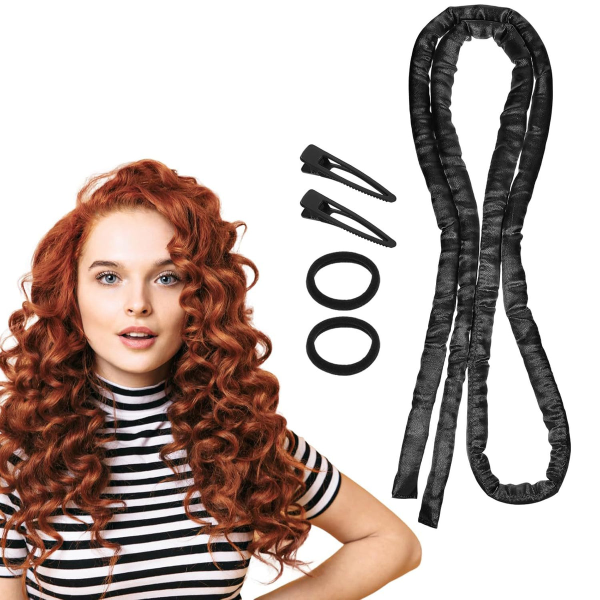Hitzefreies Lockenstab-Set