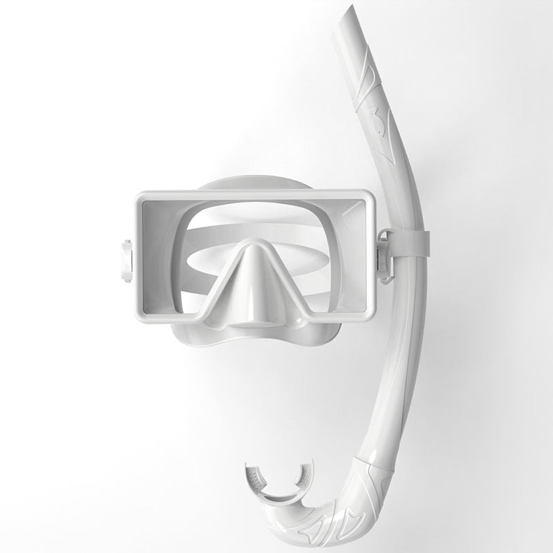 Hochwertige Tauchmaske mit Breitem Sichtfeld und Flexibler Atemröhre Brehn