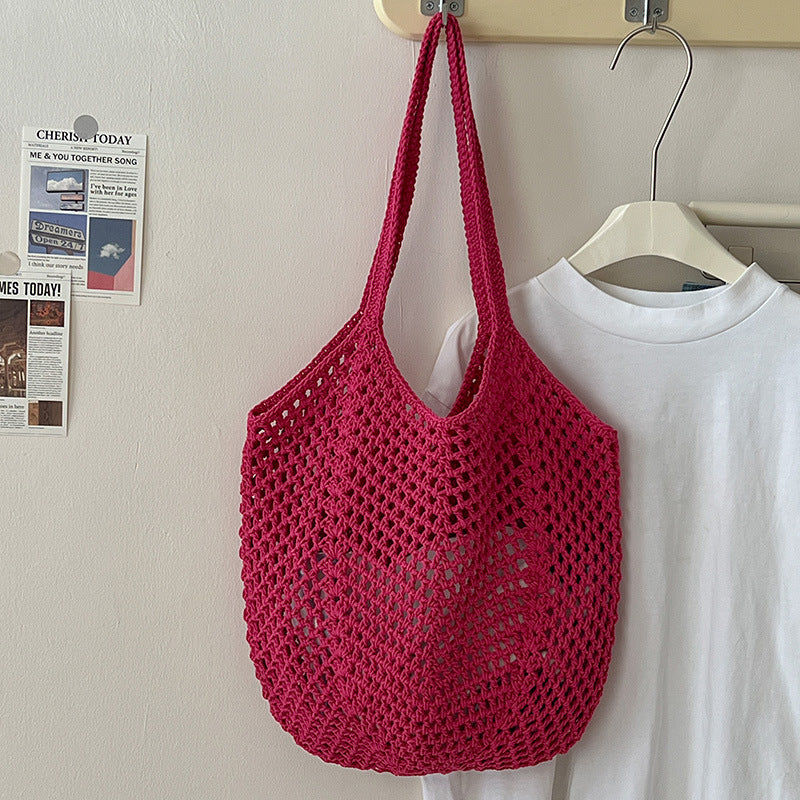 Handgefertigte Netztasche Brehn
