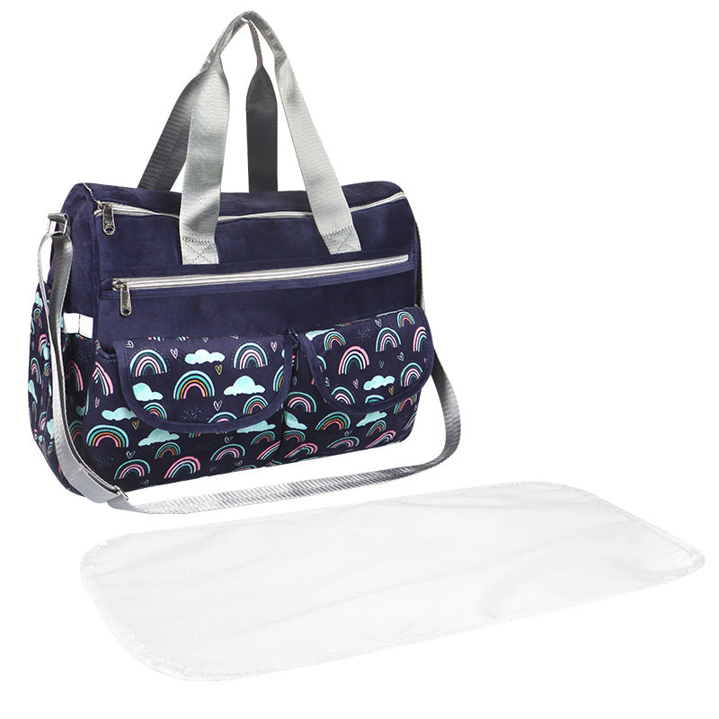 Multifunktionale Wickeltasche mit Praktischen Fächern Brehn