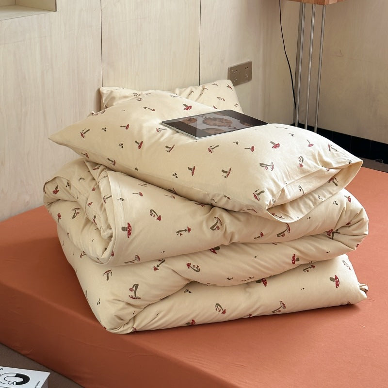 Unisex Baumwollkissenbezug mit fröhlichem Bären-Design Brehn