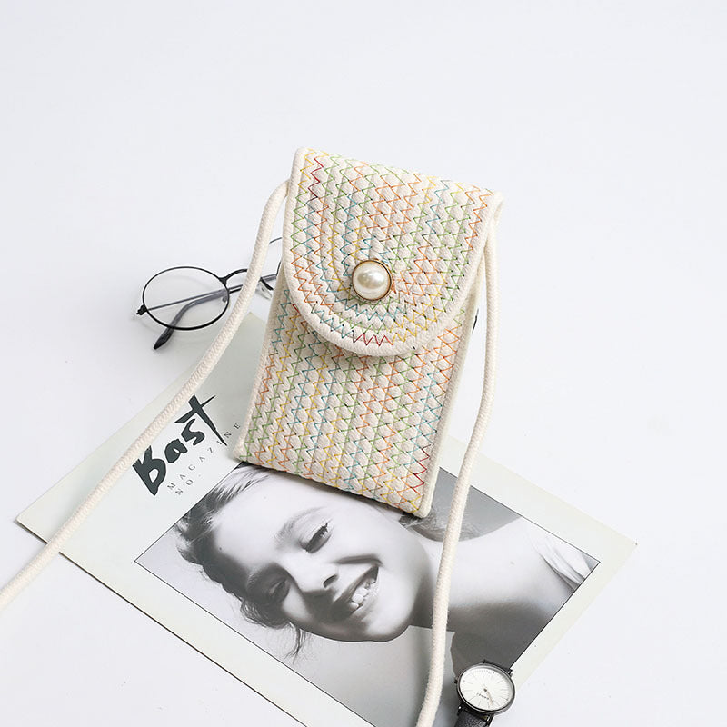 Handytasche Im Gewebten Design Brehn